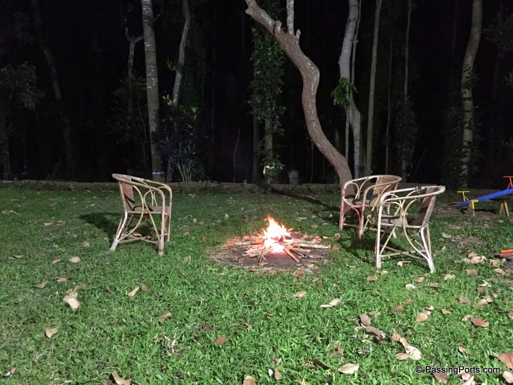 Bonfire in Yercaud