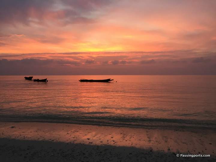 Sunrise in Andaman