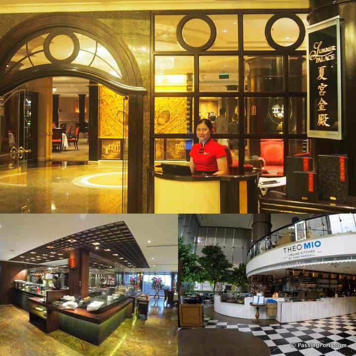 Multiple restaurants in ICC Bangkok