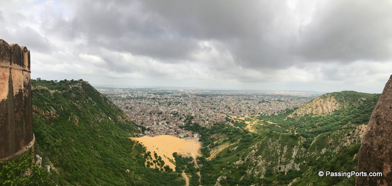 Pan view of Jaipur