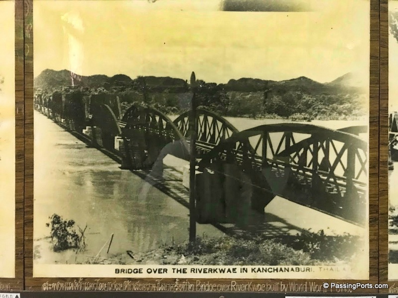 Old photo of the Bridge in the Museum