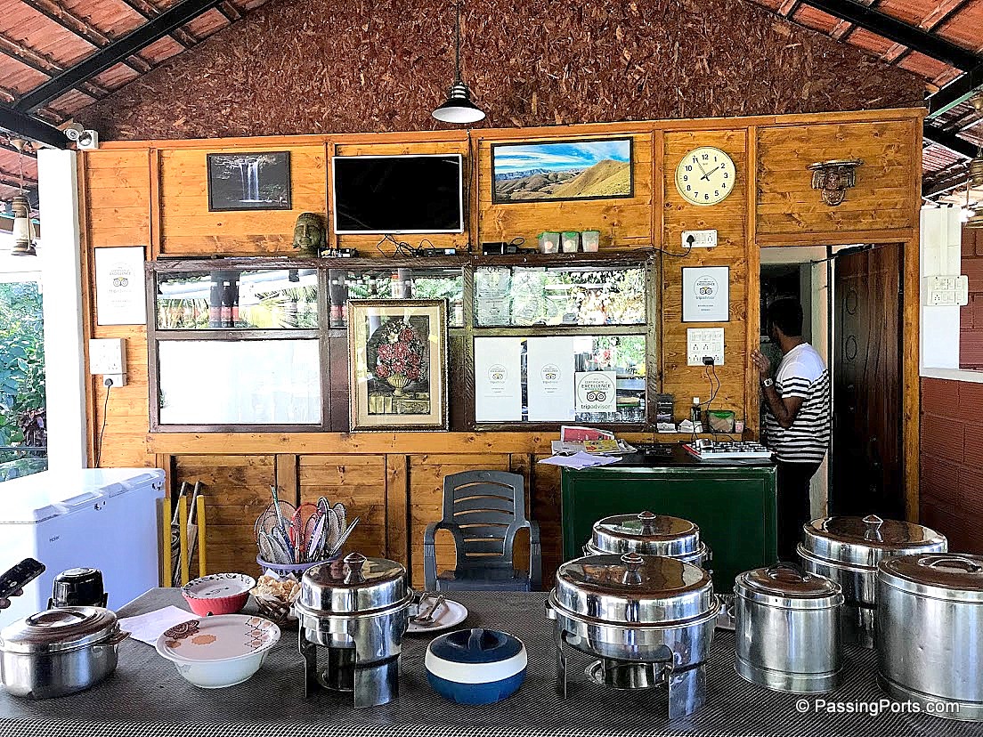 Restaurant at Bynekaadu Homestay in Chikmagalur