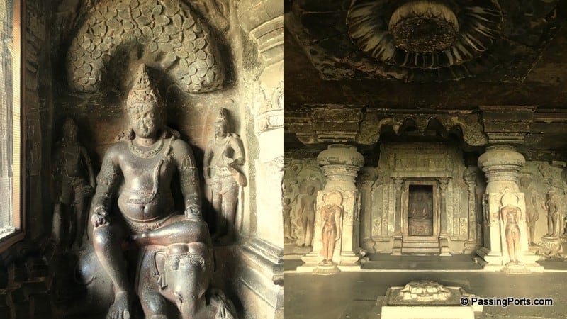 Jain Temples inside Ellora Caves