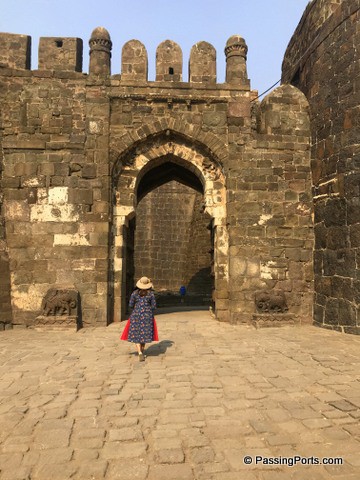 Entry to Daulatabad Fort