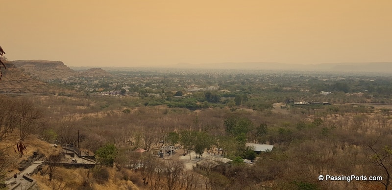 View from Aurangabad Caves