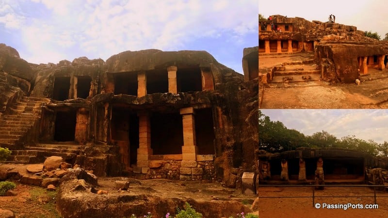 Jain Monks lived in Udayagiri Caves