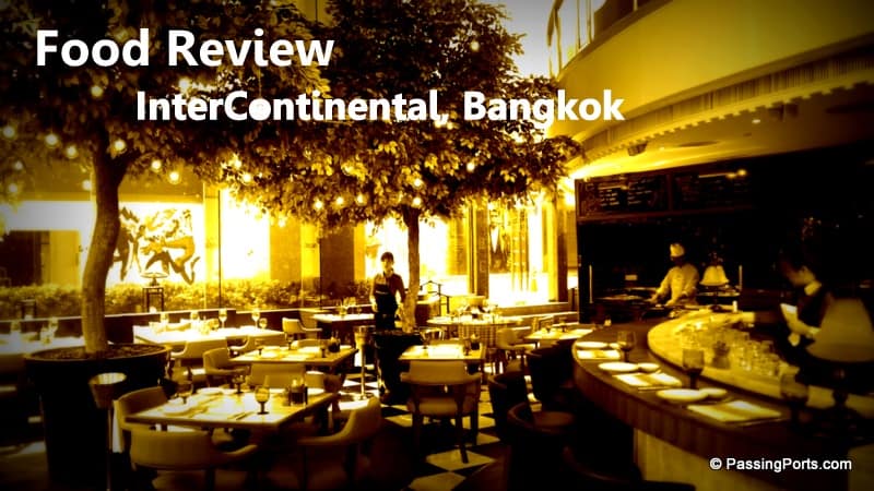Food at Intercontinental Bangkok