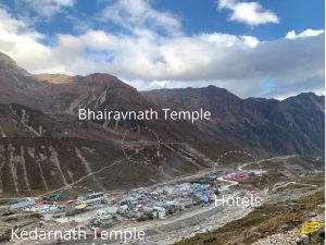Lanscape views of Kedarnath